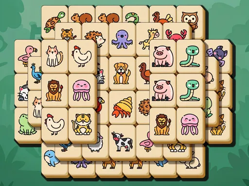 Critter Mahjong Solitaire